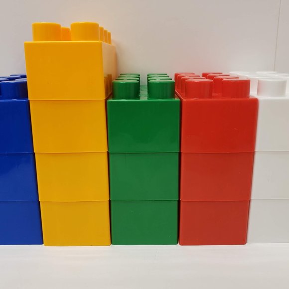 New 16pc Jumbo Building Blocks - Picture 5 of 15